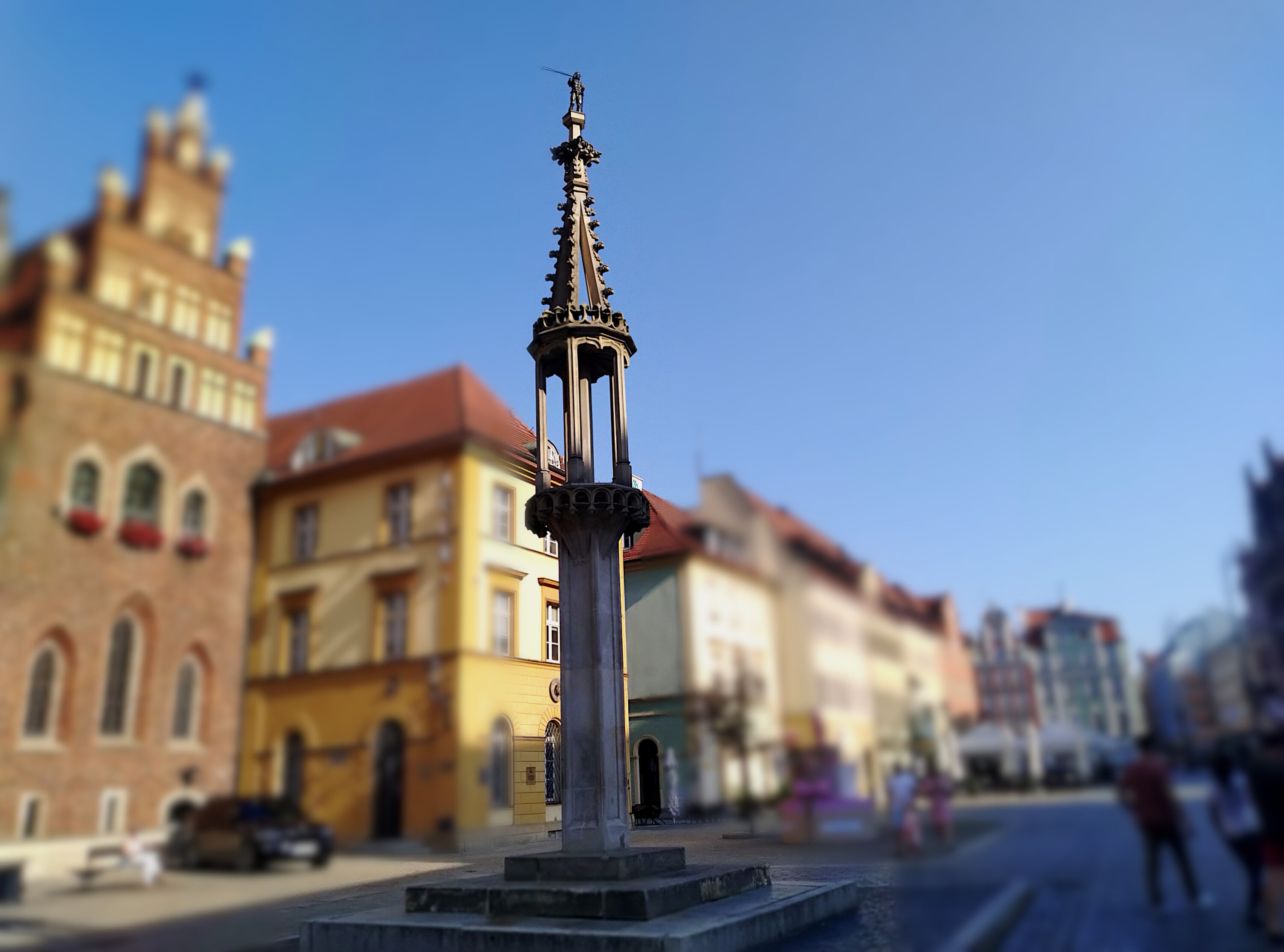 Pręgierz na wrocławskim rynku, autor: Paweł Słupianek