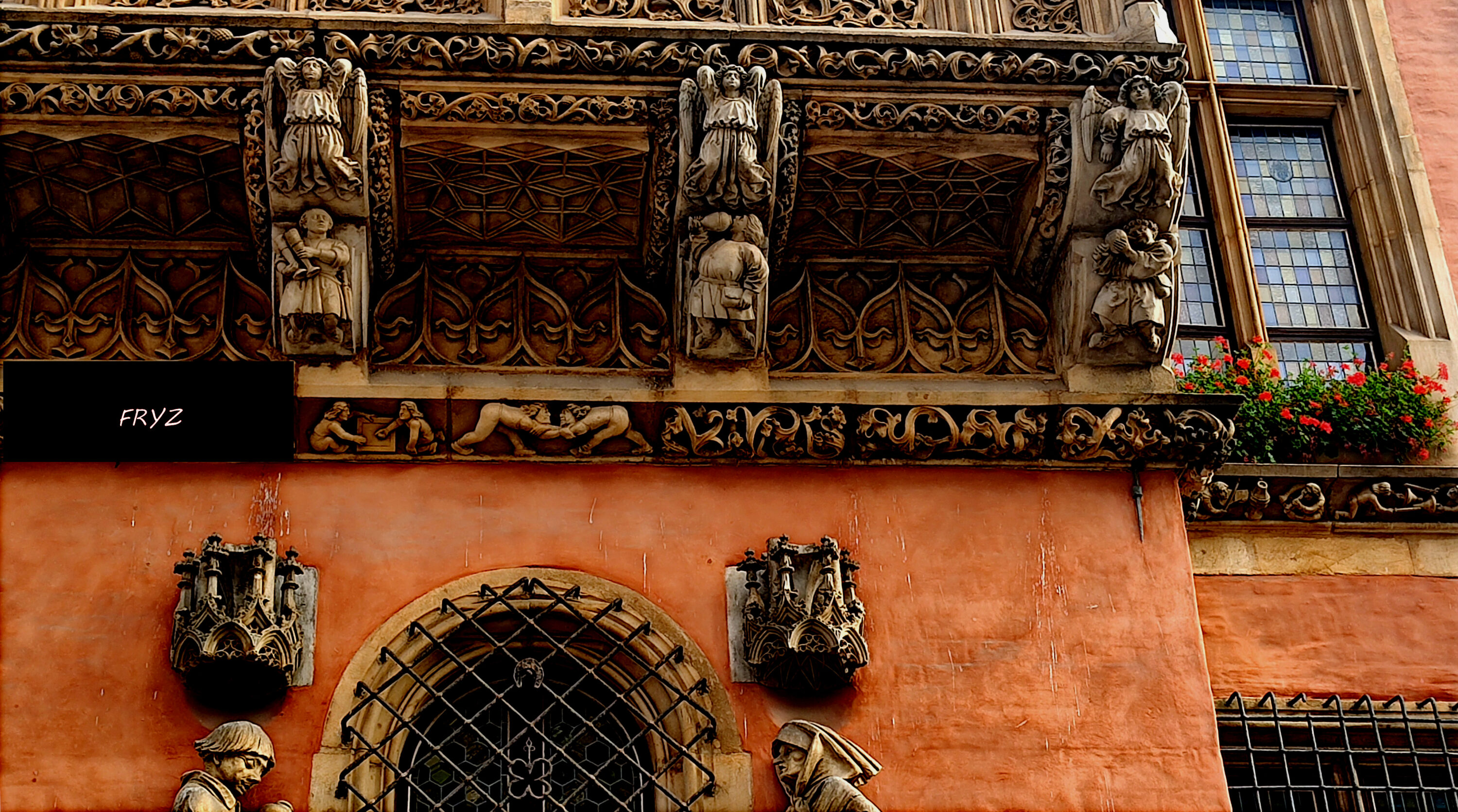 Fragment fryzu wrocławskiego ratusza. Fot. Paweł Słupianek